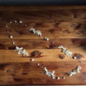 Gorgeous Bead and Lace Necklace for Layering